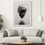 Affiche Man on stone