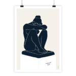 Affiche Maillol minimaliste
